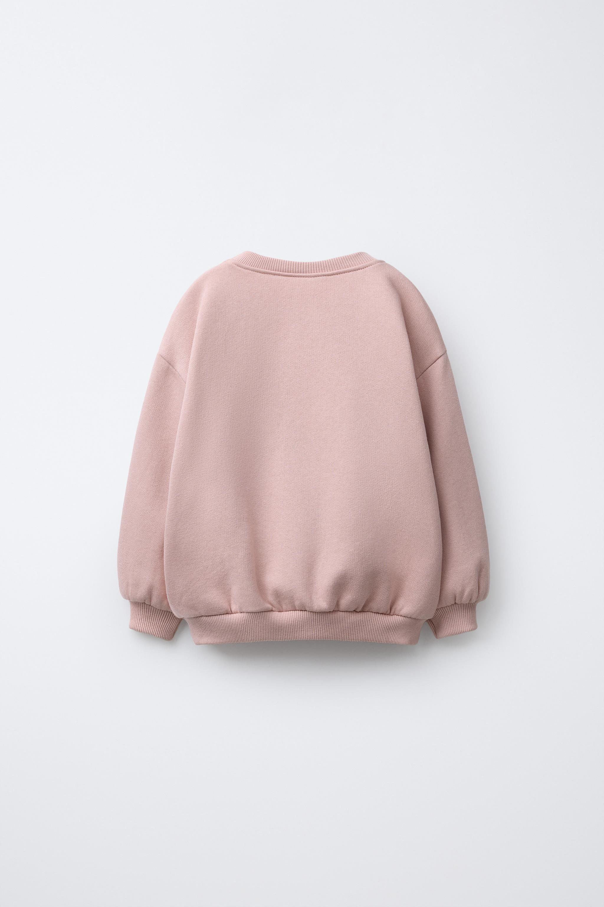 EMBROIDERED BOW SWEATSHIRT